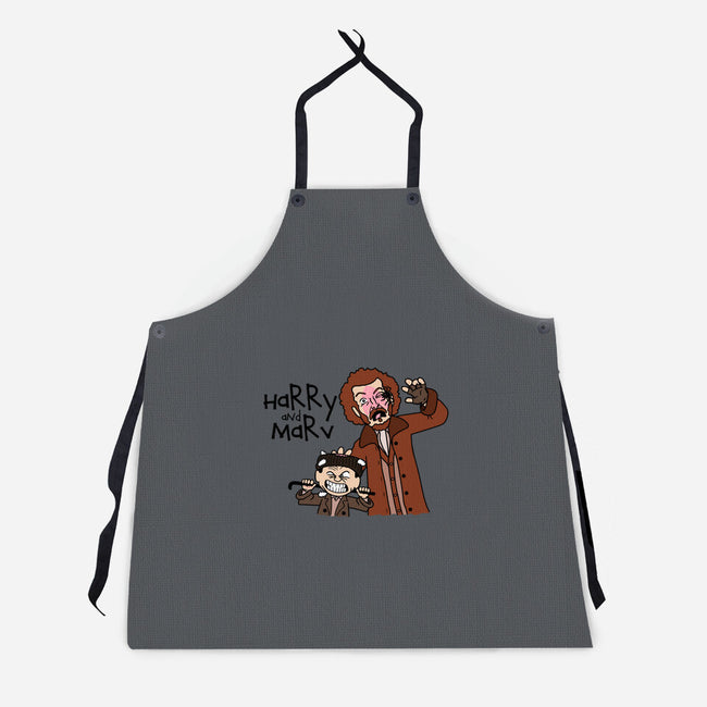 Harry and Marv!-unisex kitchen apron-Raffiti