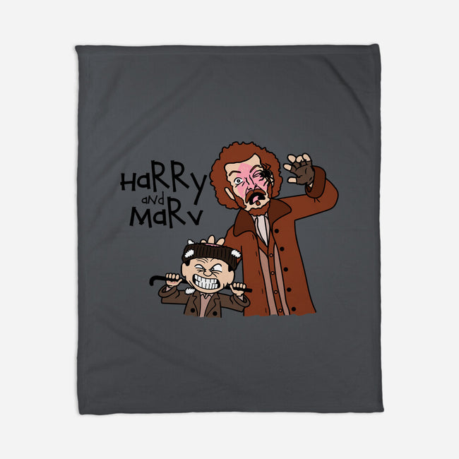 Harry and Marv!-none fleece blanket-Raffiti