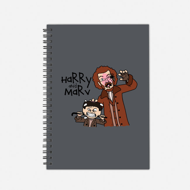Harry and Marv!-none dot grid notebook-Raffiti