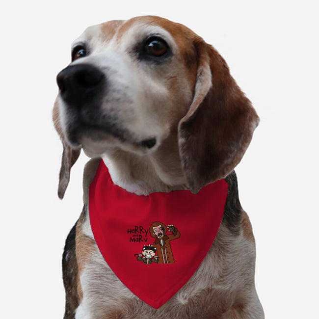 Harry and Marv!-dog adjustable pet collar-Raffiti