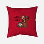 Harry and Marv!-none removable cover w insert throw pillow-Raffiti