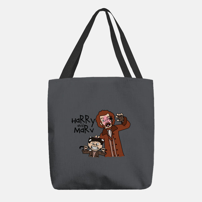 Harry and Marv!-none basic tote-Raffiti