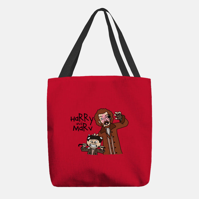Harry and Marv!-none basic tote-Raffiti
