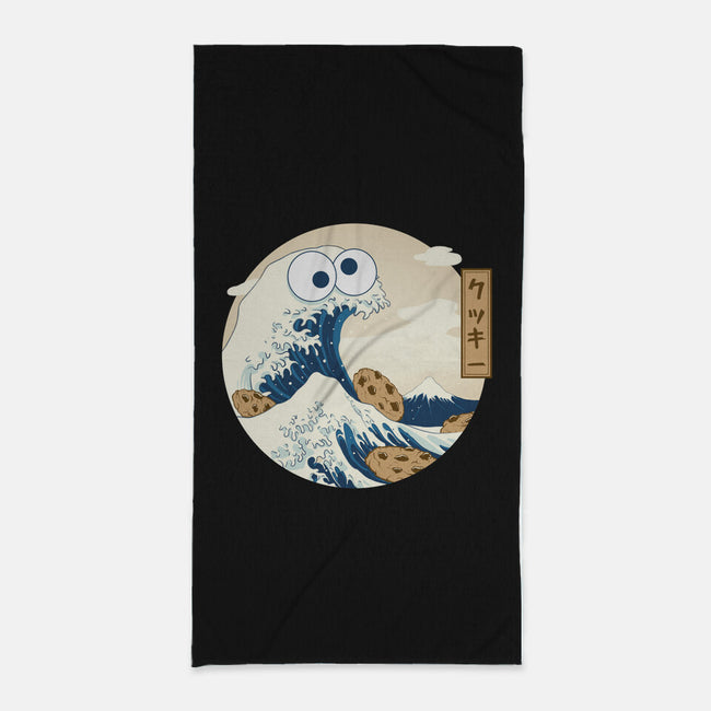 Cookiegawa Wave-none beach towel-glassstaff