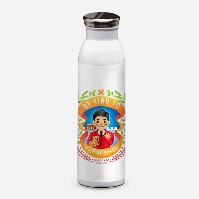 Be Kind to Your Neighbor-none water bottle drinkware-starsalts