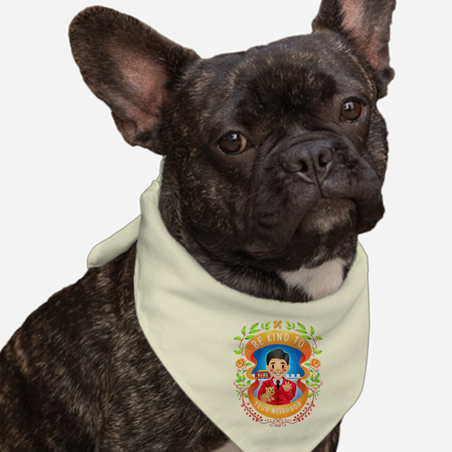 Be Kind to Your Neighbor-dog bandana pet collar-starsalts