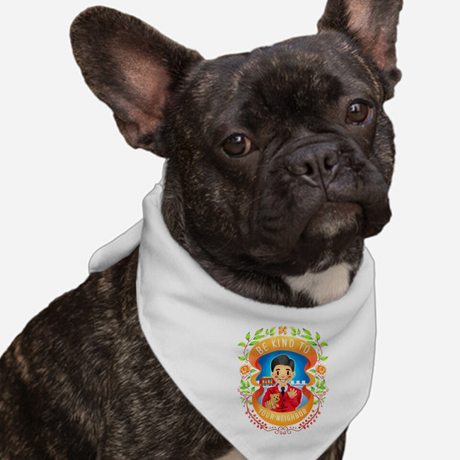 Be Kind to Your Neighbor-dog bandana pet collar-starsalts