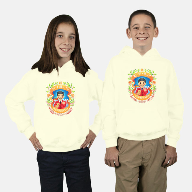 Be Kind to Your Neighbor-youth pullover sweatshirt-starsalts