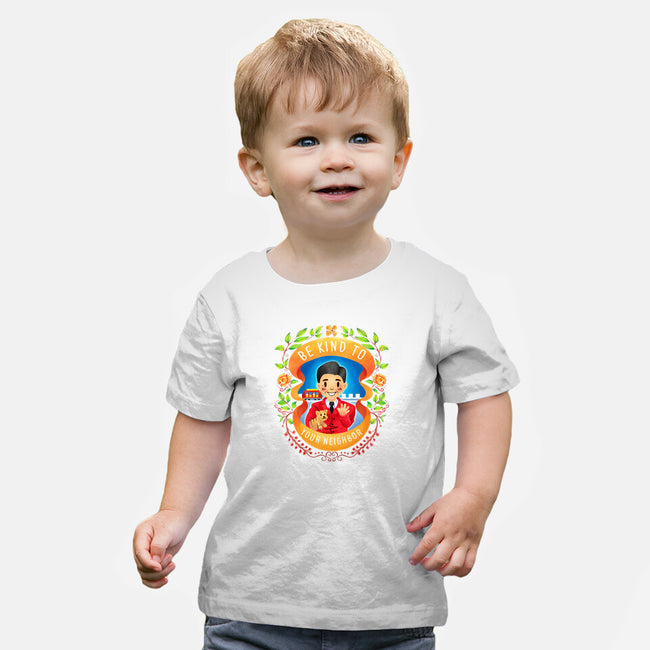 Be Kind to Your Neighbor-baby basic tee-starsalts