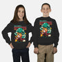 Full Neko Meowchemist-youth crew neck sweatshirt-ilustrata