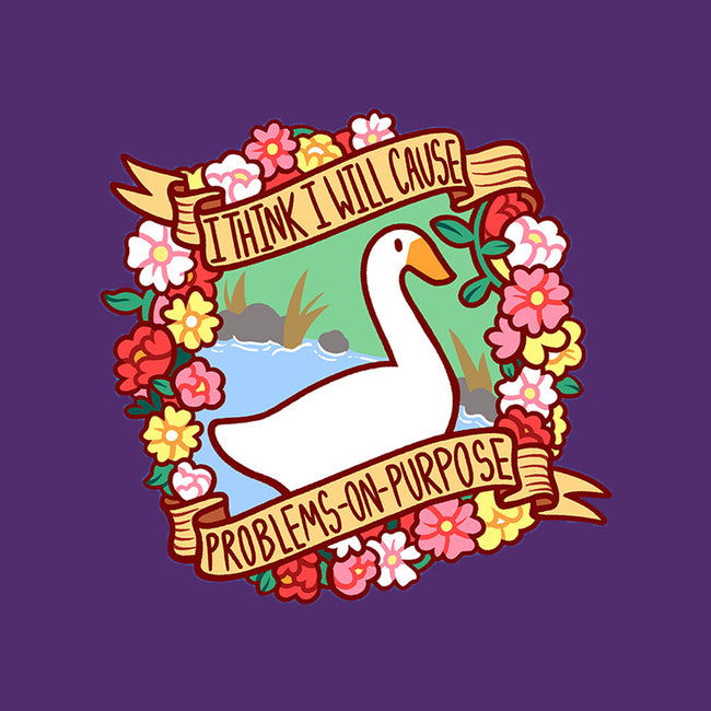 Problematic Goose-none drawstring bag-starsalts