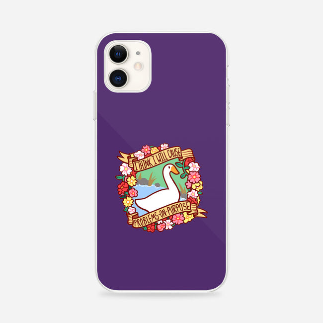 Problematic Goose-iphone snap phone case-starsalts
