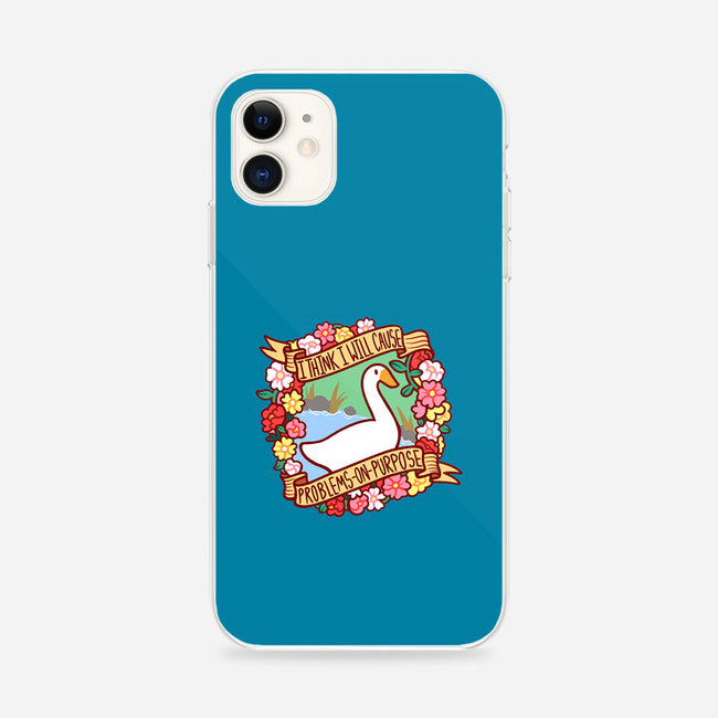 Problematic Goose-iphone snap phone case-starsalts