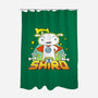Super Shiro-none polyester shower curtain-constantine2454