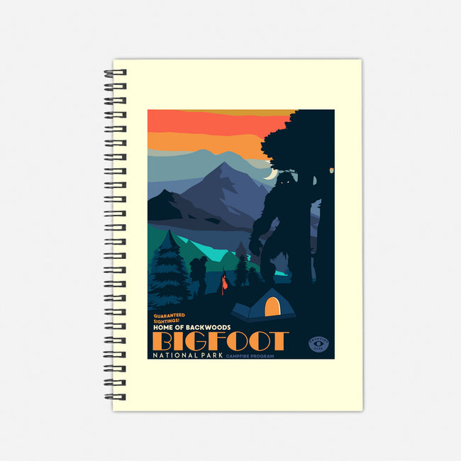 Bigfoot National Park-none dot grid notebook-heydale