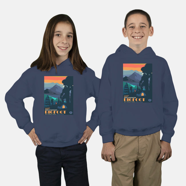 Bigfoot National Park-youth pullover sweatshirt-heydale