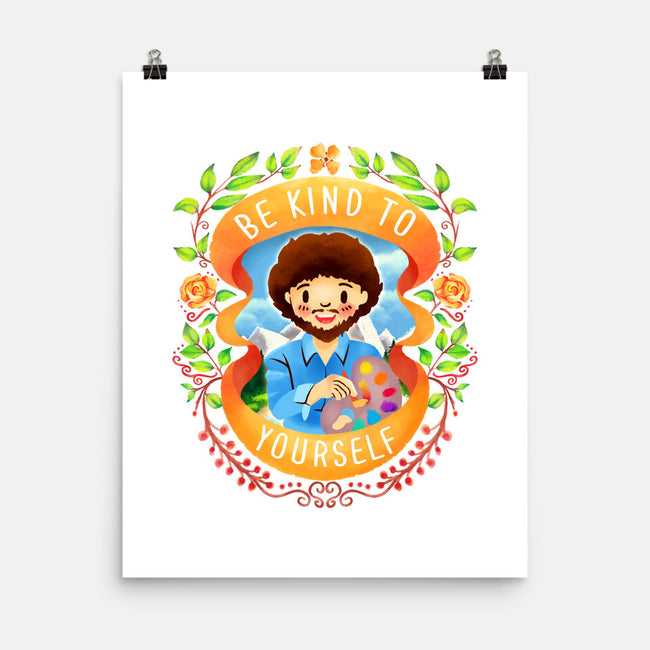 Be Kind to Yourself-none matte poster-starsalts
