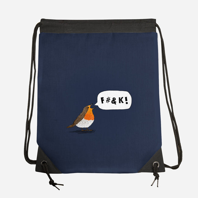 F**k Robin-none drawstring bag-martinascott