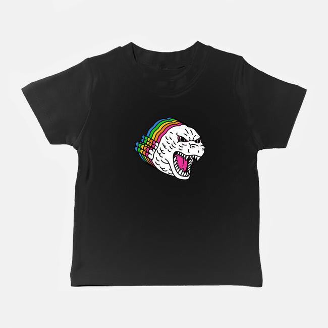 Colors of Godzilla-baby basic tee-khairulanam87