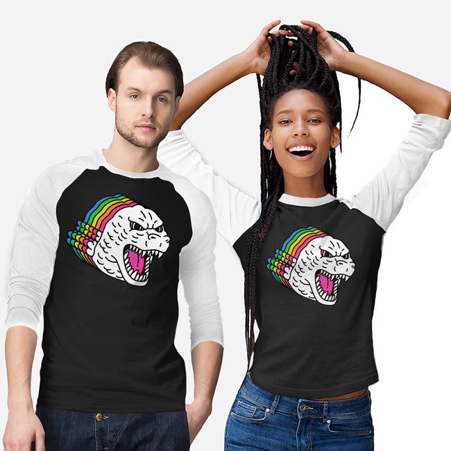 Colors of Godzilla-unisex baseball tee-khairulanam87