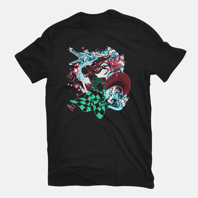 Demon Sister Slayer Brother-mens heavyweight tee-constantine2454