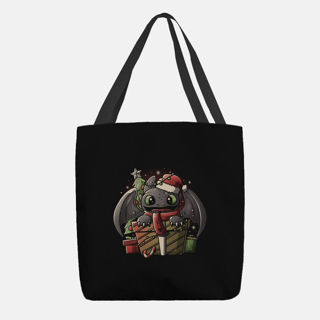 Dragon Gift-none basic tote-eduely