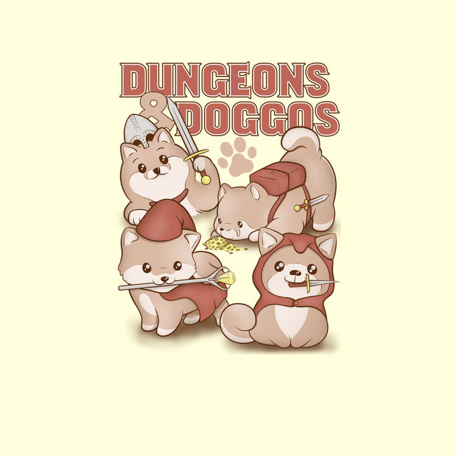 Dungeons and Doggos-none removable cover w insert throw pillow-glassstaff