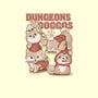 Dungeons and Doggos-none removable cover w insert throw pillow-glassstaff