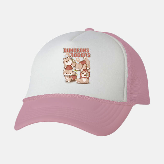 Dungeons and Doggos-unisex trucker hat-glassstaff