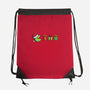 Grinched-Man-none drawstring bag-jrcreativo
