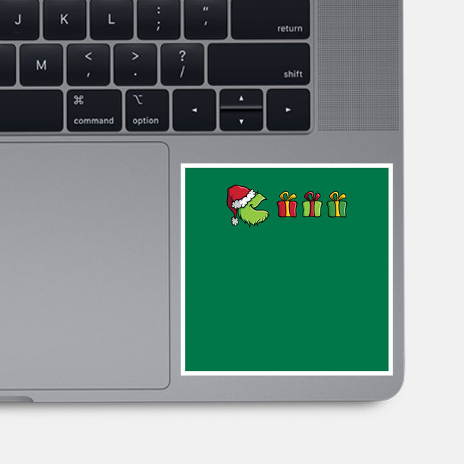 Grinched-Man-none glossy sticker-jrcreativo