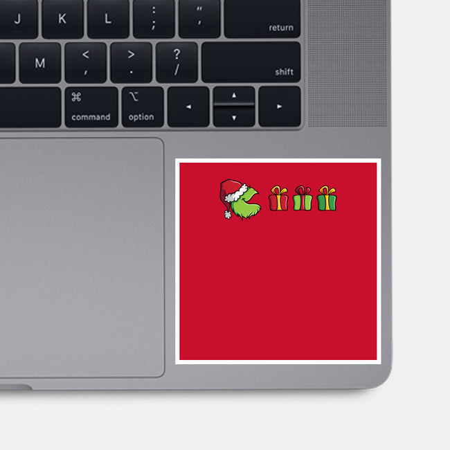 Grinched-Man-none glossy sticker-jrcreativo