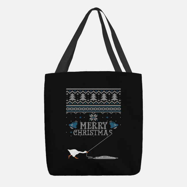 Honked Christmas-none basic tote-Olipop