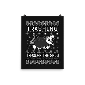 Trashing Through the Snow