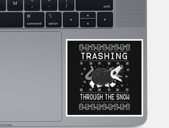 Trashing Through the Snow