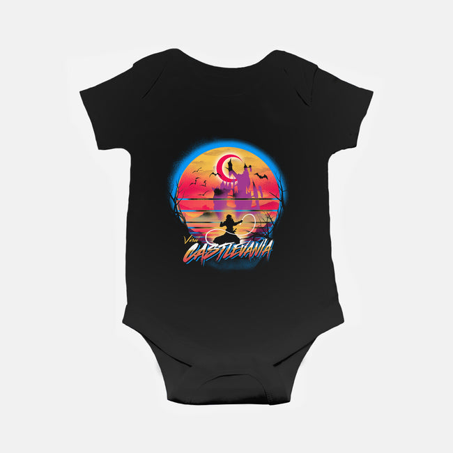 Visit Castlevania-baby basic onesie-dandingeroz