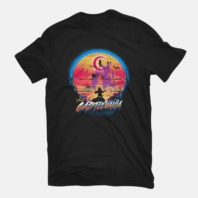 Visit Castlevania-unisex basic tee-dandingeroz