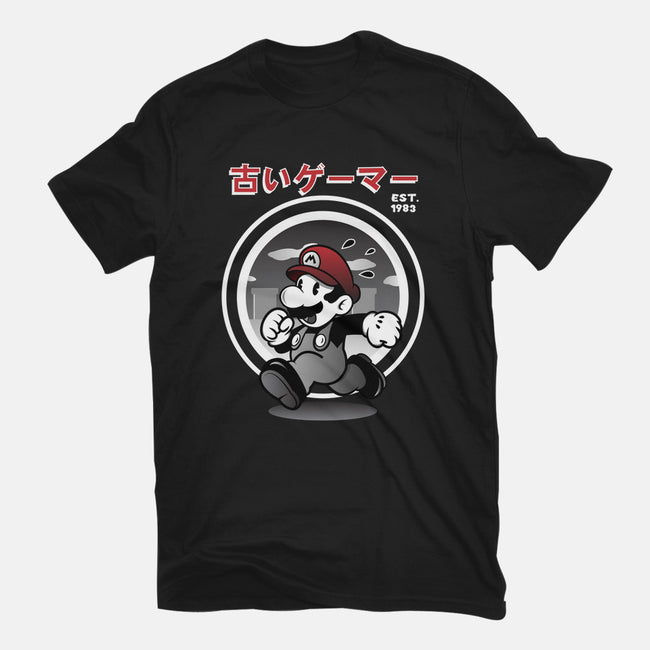 Old School Gaming-mens heavyweight tee-cero81