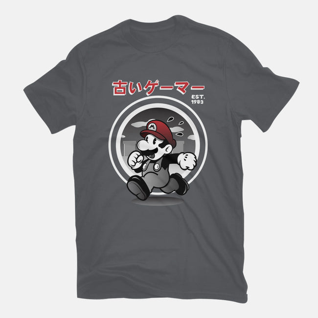 Old School Gaming-mens heavyweight tee-cero81