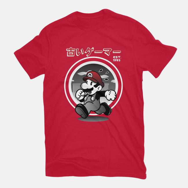 Old School Gaming-mens heavyweight tee-cero81