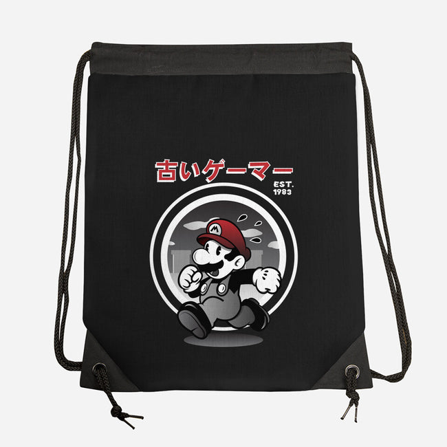 Old School Gaming-none drawstring bag-cero81