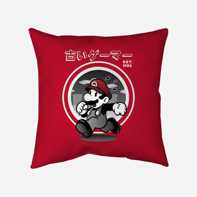 Old School Gaming-none removable cover w insert throw pillow-cero81