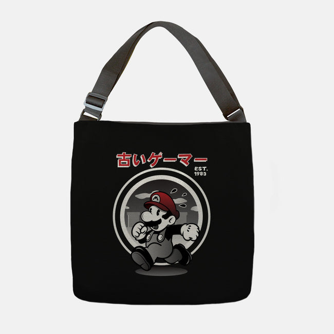 Old School Gaming-none adjustable tote-cero81