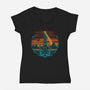 The Gate-womens v-neck tee-StudioM6