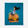 Burger Mom-none fleece blanket-miaecook