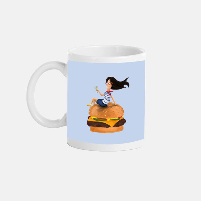 Burger Mom-none glossy mug-miaecook