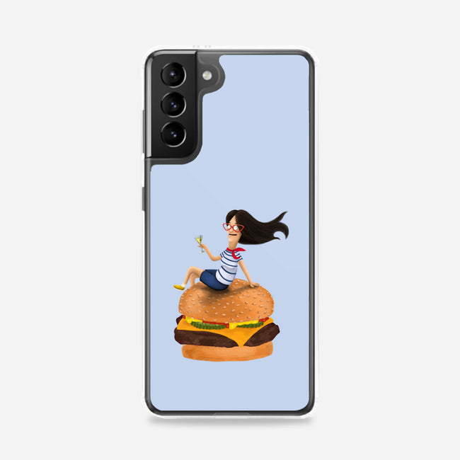 Burger Mom-samsung snap phone case-miaecook