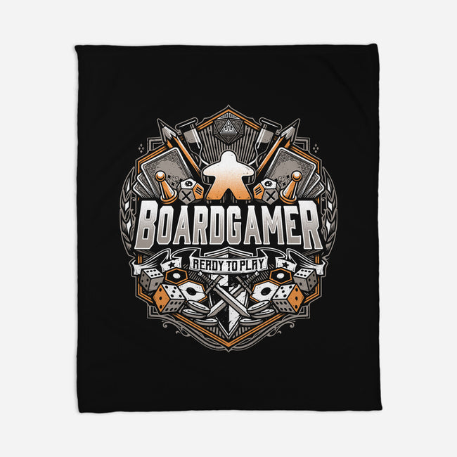 BoardGamer-none fleece blanket-StudioM6