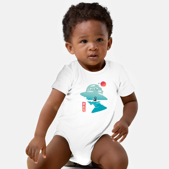 Good Day to Sail-baby basic onesie-kkdesign