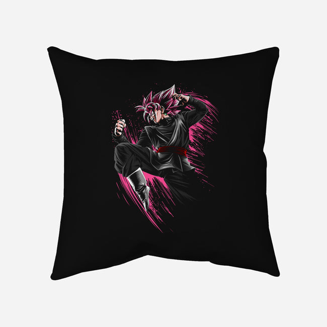 Rose Attack-none removable cover w insert throw pillow-albertocubatas